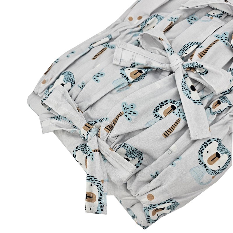 Printed cotton cone with coconut LION