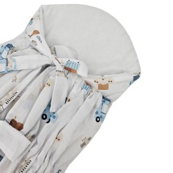 Nyomtatott pamut kúp kókuszdióval GIRAFFE Nyomtatott pamut kúp kókuszdióval GIRAFFE