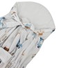 Printed cotton horn with coconut GIRAFFE Printed cotton horn with coconut GIRAFFE