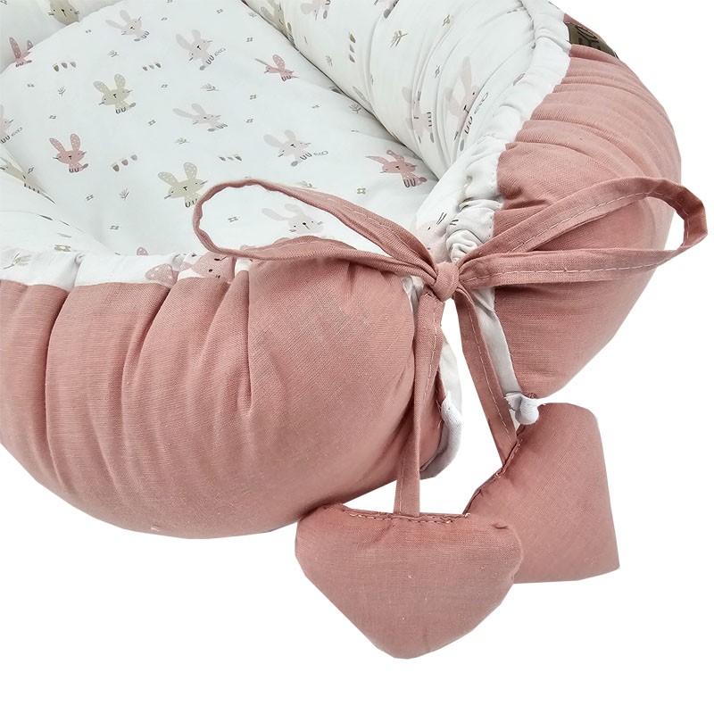 Bavlnená hniezdo pre miminko BUNNY Bavlnená hniezdo pre miminko BUNNY