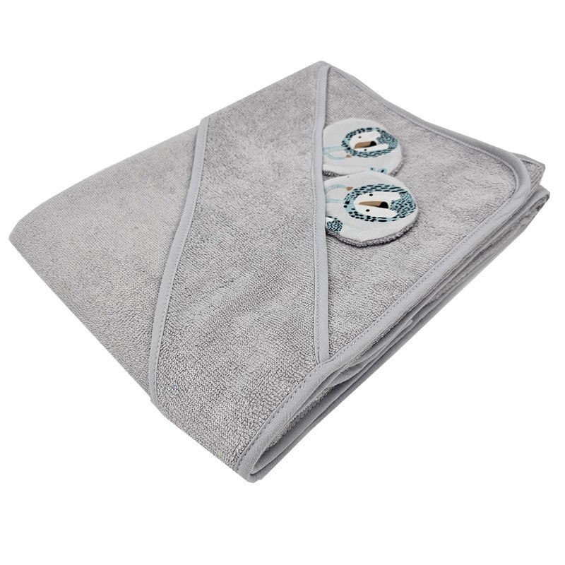 Bambusa vannas halāts LION/GREY Bambusa vannas halāts LION/GREY