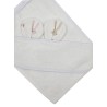 Peignoir en bambou BUNNY/WHITE Peignoir en bambou BUNNY/WHITE