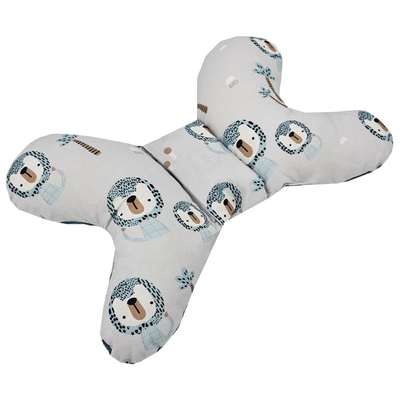 Tauriņu spilvens LION/GREEN SEA