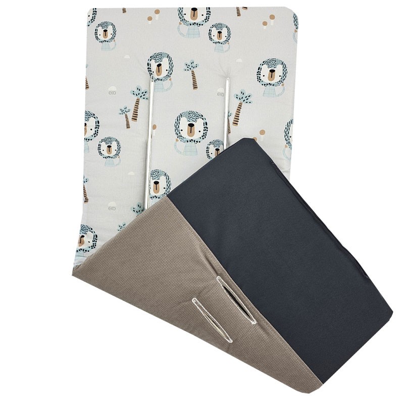 Kinderwageneinsatz mit Schaumstoff MEMORY LION/BEIGE Kinderwageneinsatz mit Schaumstoff MEMORY LION/BEIGE