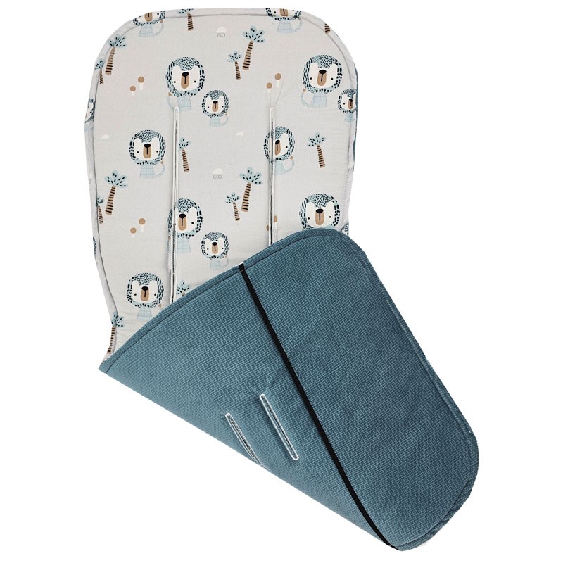 Bērnu ratiņu ieliktnis (lietussargs) LION/GREEN SEA