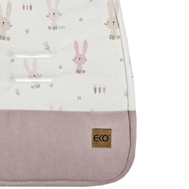 Vložka do kočíka (dáždnik) BUNNY/ROSE PINK