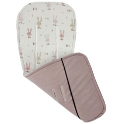 Stroller (umbrella) insert BUNNY/ROSE PINK