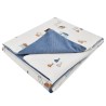Vzdělávací deka s podšívkou VELVET GIRAFFE/BLUE Vzdělávací deka s podšívkou VELVET GIRAFFE/BLUE
