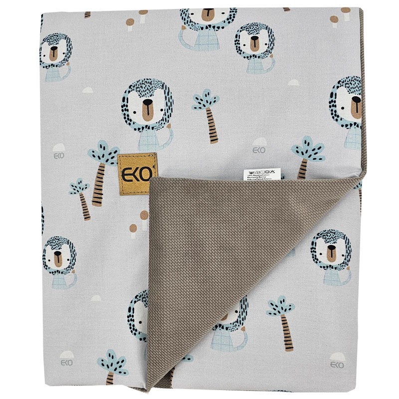 Izglītojoša sega ar oderi VELVET LION/BEIGE