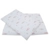 Bavlnené posteľné prádlo s potlačou - 2-dielne 120x90 cm BUNNY