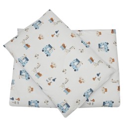 Nyomtatott pamut ágynemű - 2 db 135x100 cm GIRAFFE Nyomtatott pamut ágynemű - 2 db 135x100 cm GIRAFFE