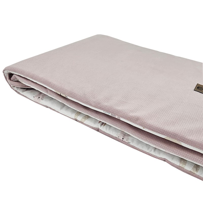 Odbojnik za dječji krevet 180 cm BUNNY/ROSE PINK