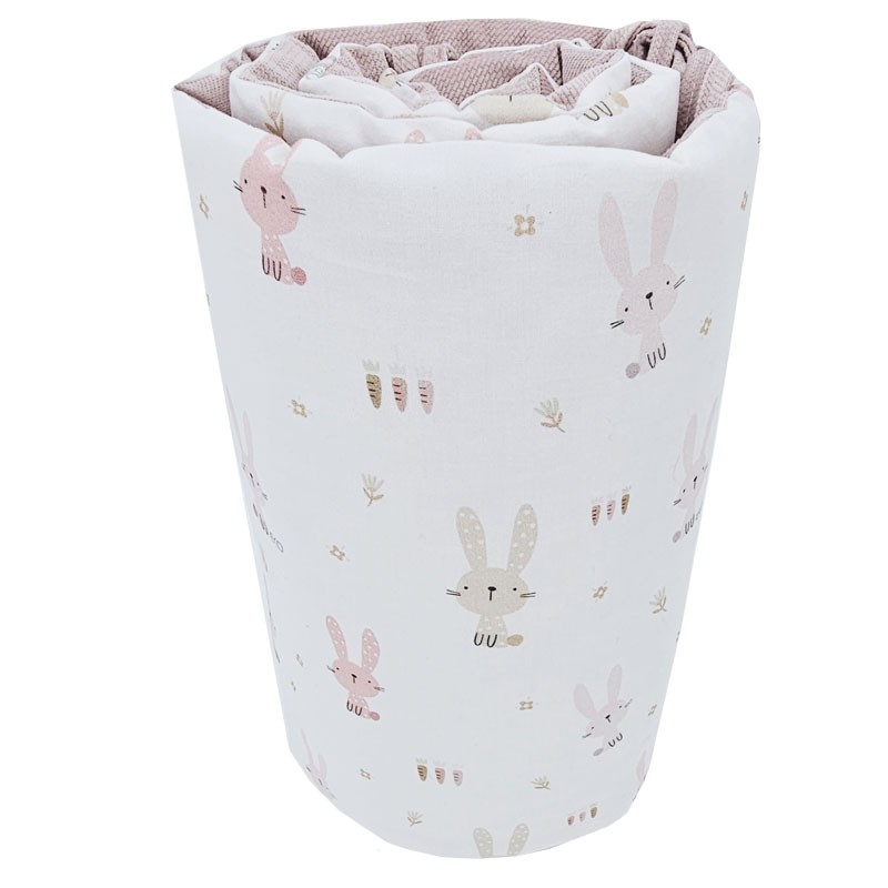 Odbojnik za dječji krevet 360 cm BUNNY/ROSE PINK Odbojnik za dječji krevet 360 cm BUNNY/ROSE PINK