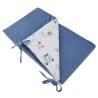 Odbojnik za dječji krevet 180 cm GIRAFFE/BLUE