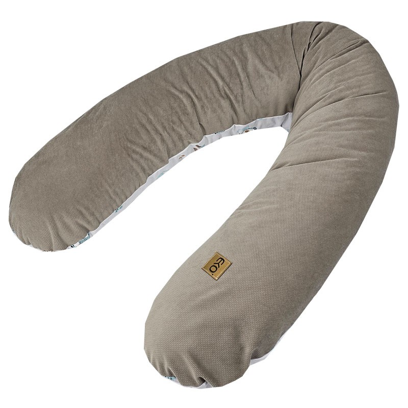 Poduszka do karmienia VELVET LEW/BEŻ Poduszka do karmienia VELVET LEW/BEŻ