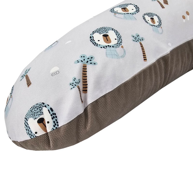 VELVET Stillkissen LION/BEIGE VELVET Stillkissen LION/BEIGE