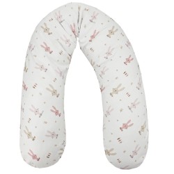 VELVET nursing pillow BUNNY/ROSE PINK VELVET nursing pillow BUNNY/ROSE PINK