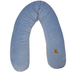VELVET nursing pillow GIRAFFE/BLUE VELVET nursing pillow GIRAFFE/BLUE