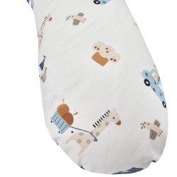 VELVET nursing pillow GIRAFFE/BLUE VELVET nursing pillow GIRAFFE/BLUE