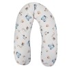 Coussin d'alimentation VELVET GIRAFFE/BLUE Coussin d'alimentation VELVET GIRAFFE/BLUE