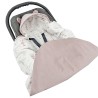 Sac de couchage pour siège auto VELVET harnais 3 points et 5 points BUNNY/ROSE PINK Sac de couchage pour siège auto VELVET harnais 3 points et 5 points BUNNY/ROSE PINK