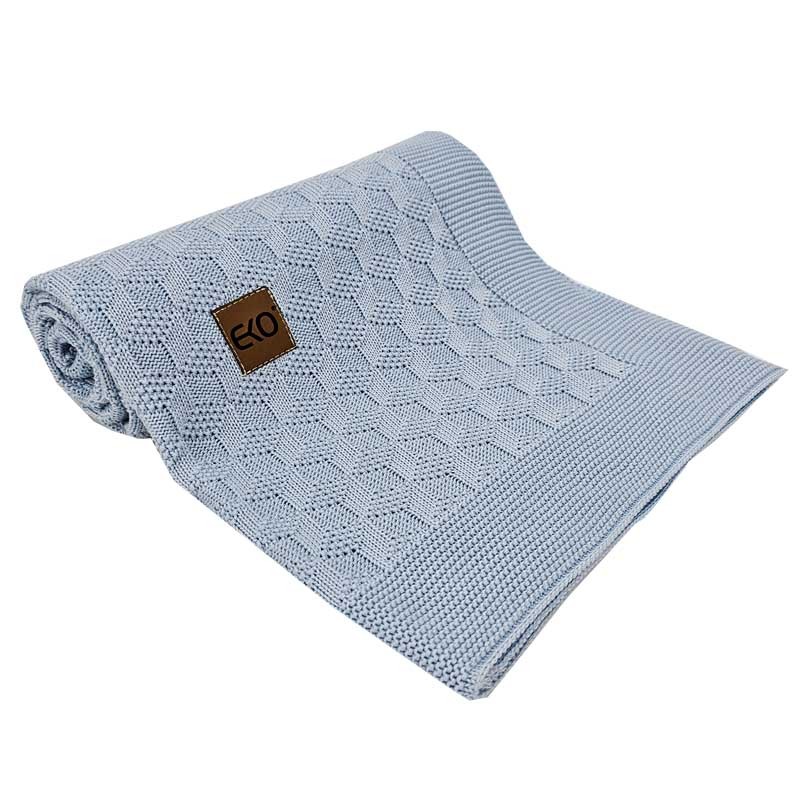 Bamboo blanket BLUE