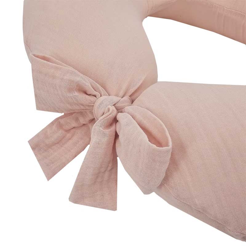 Muslin feeding croissant ROSE PINK Muslin feeding croissant ROSE PINK
