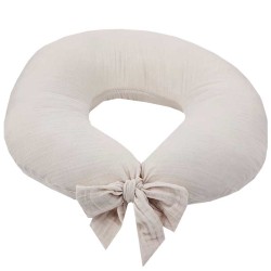 Muslin feeding croissant BEIGE Muslin feeding croissant BEIGE