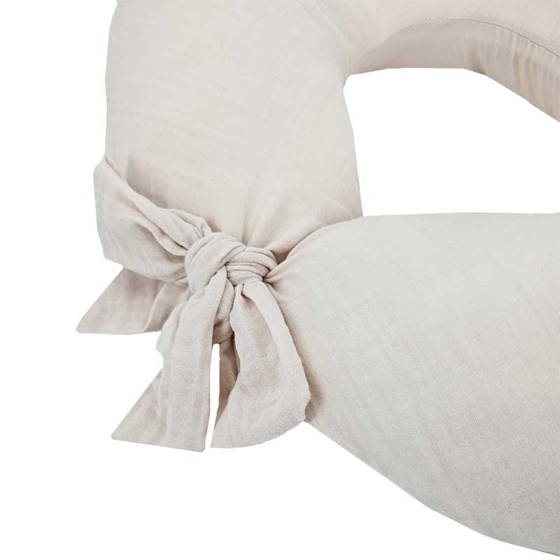 Muslin feeding croissant BEIGE