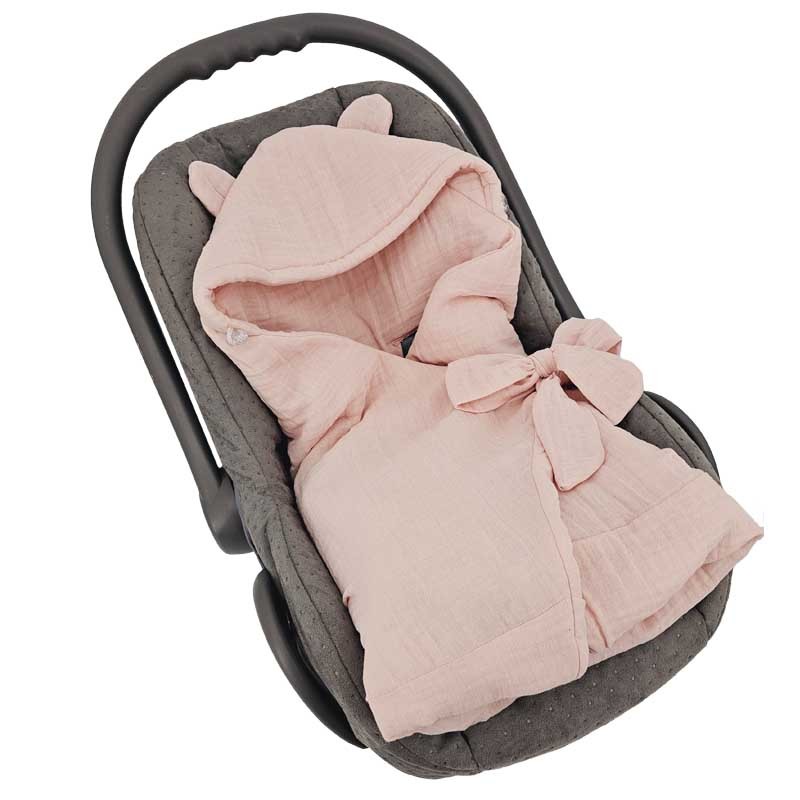 Sleeping bag for car seat 3- and 5-point belts ROSE PINK Sleeping bag for car seat 3- and 5-point belts ROSE PINK