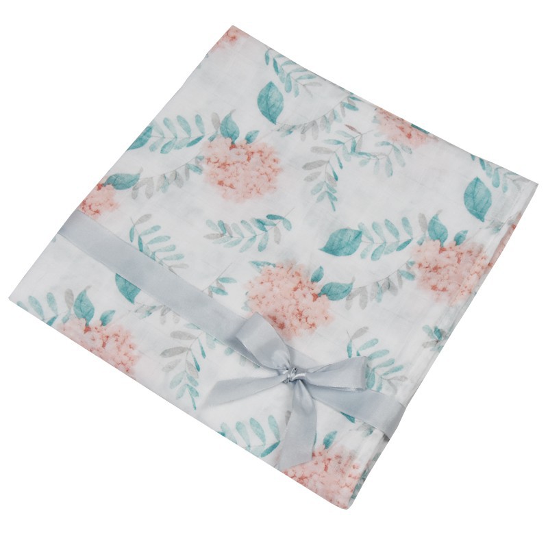 BAMBOO SWADDLE & NAPPY 120 x 120 cm HYDRANGEA PACKAGING BAG BAMBOO SWADDLE & NAPPY 120 x 120 cm HYDRANGEA PACKAGING BAG