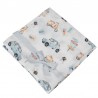 BAMBOO SWADDLE & NAPPY 120 x 120 cm  SCOOTER PACKAGING BAG