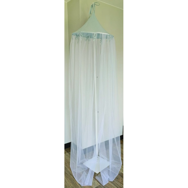 Muslin+tiul baldachin MINT Muslin+tiul baldachin MINT