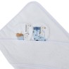 Bamboo bath robe GIRAFFE/WHITE Bamboo bath robe GIRAFFE/WHITE