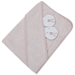 Peignoir en bambou BUNNY/ROSE PINK Peignoir en bambou BUNNY/ROSE PINK