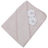 Peignoir en bambou BUNNY/ROSE PINK Peignoir en bambou BUNNY/ROSE PINK
