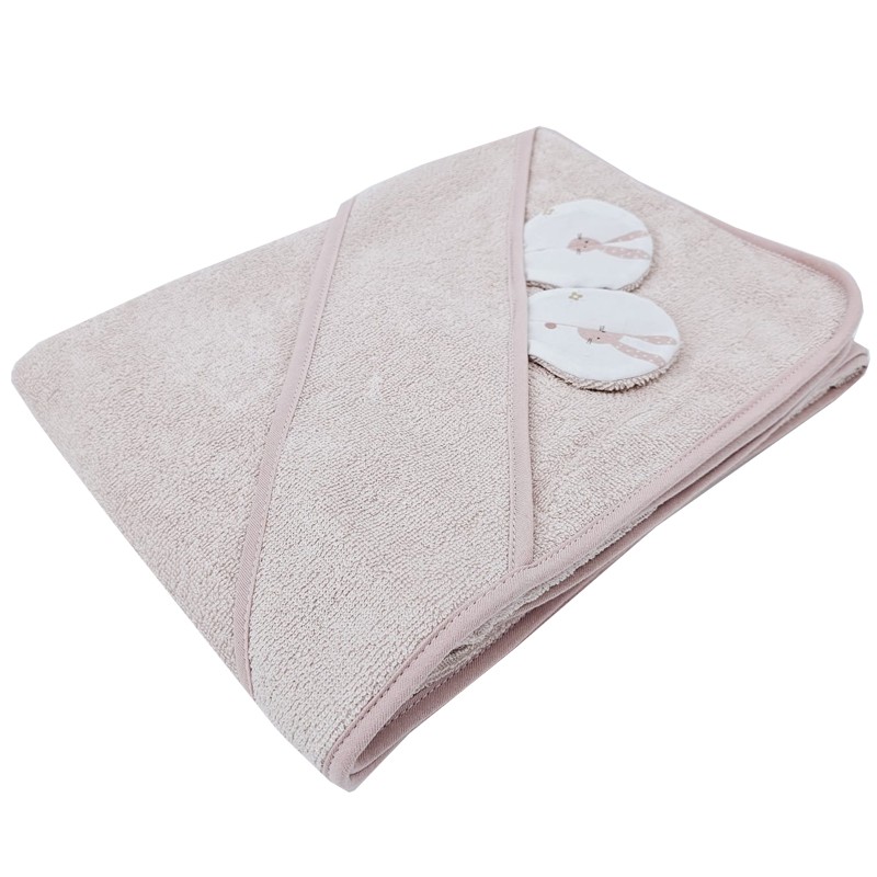 Peignoir en bambou BUNNY/ROSE PINK Peignoir en bambou BUNNY/ROSE PINK