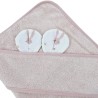Ručnik sa kapuljačom & pregača BUNNY/ROSE PINK Ručnik sa kapuljačom & pregača BUNNY/ROSE PINK