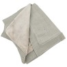 Blanket with fur lining BEIGE