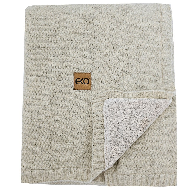 Одеяло с меховой подкладкой BEIGE Одеяло с меховой подкладкой BEIGE
