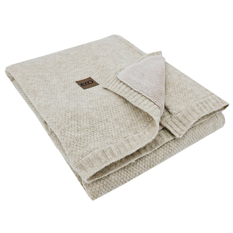 Одеяло с меховой подкладкой BEIGE Одеяло с меховой подкладкой BEIGE