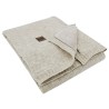 Blanket with fur lining BEIGE