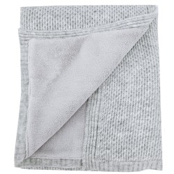 Blanket with fur lining GREY