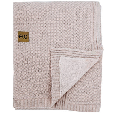 Blanket with fur lining ROSE PINK Blanket with fur lining ROSE PINK