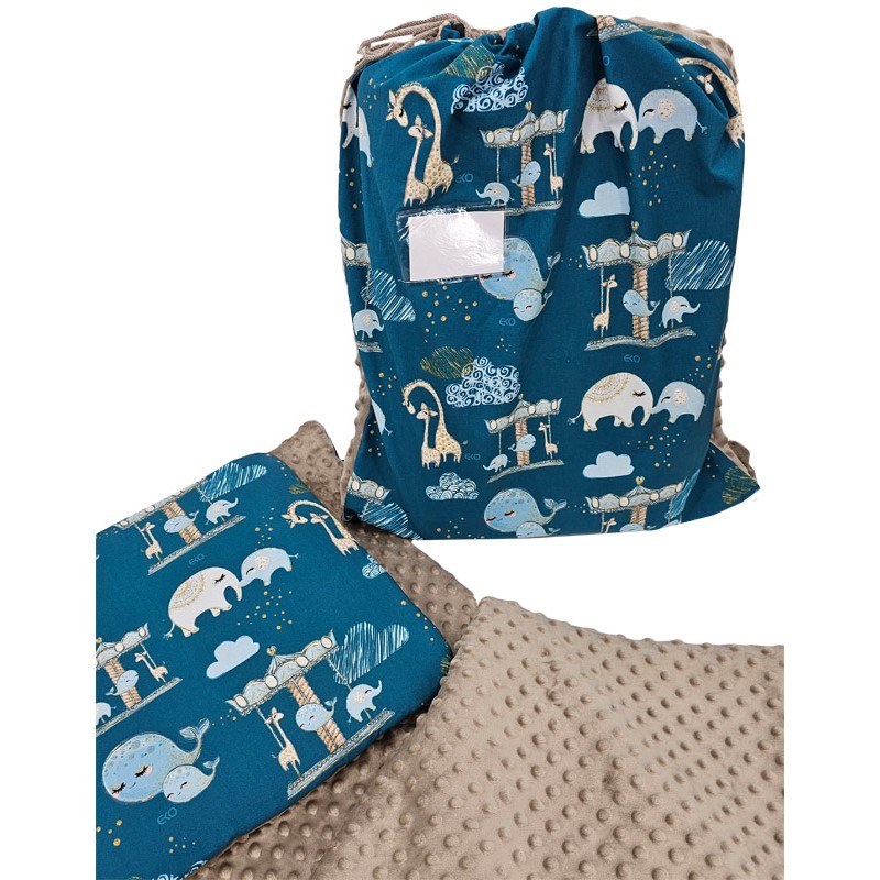 Sleeping bag for preschooler 70 x 140 cm with bag AMUSEMENT PARK Sleeping bag for preschooler 70 x 140 cm with bag AMUSEMENT PARK