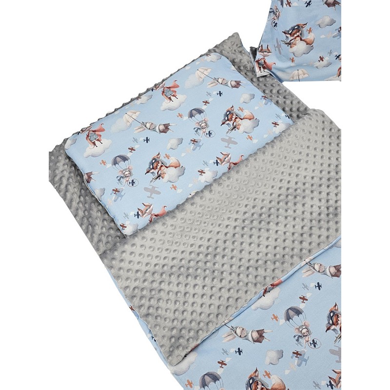 Sac de couchage pour enfant d'âge préscolaire 70 x 140 cm avec sac AVIATOR Sac de couchage pour enfant d'âge préscolaire 70 x 140 cm avec sac AVIATOR