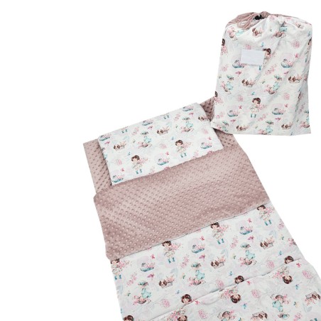 Sleeping bag for preschooler 70 x 140 cm with bag GIRL