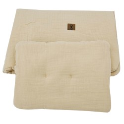 Muslin cot bedding  set HONEY