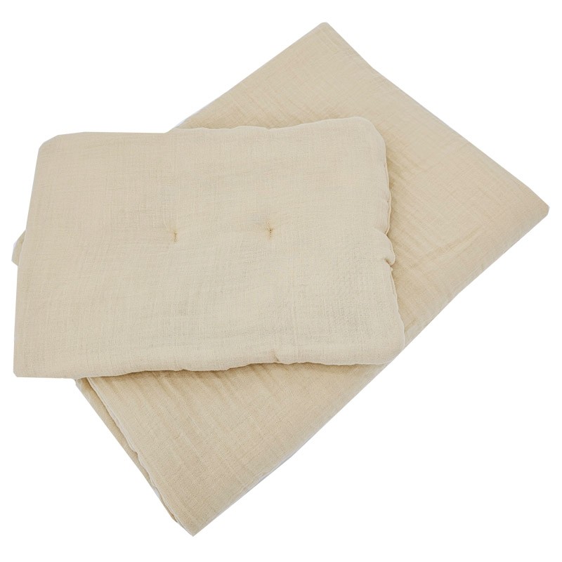 Parure de lit en mousseline HONEY Parure de lit en mousseline HONEY
