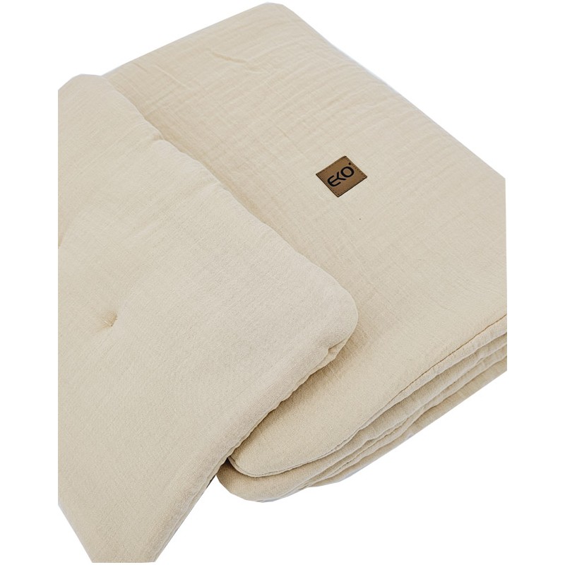 Muslin cot bedding  set HONEY